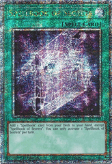 Spellbook of Secrets - RA04-EN189 - (Quarter Century Secret Rare) - 1st Edition